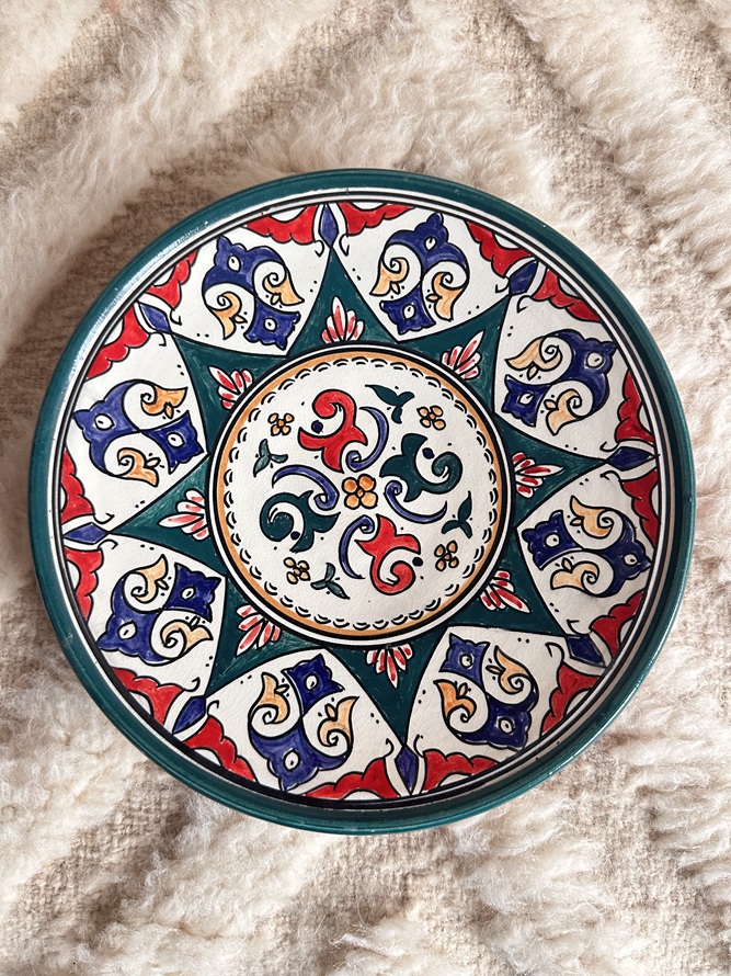 talerz ręcznie tworzony