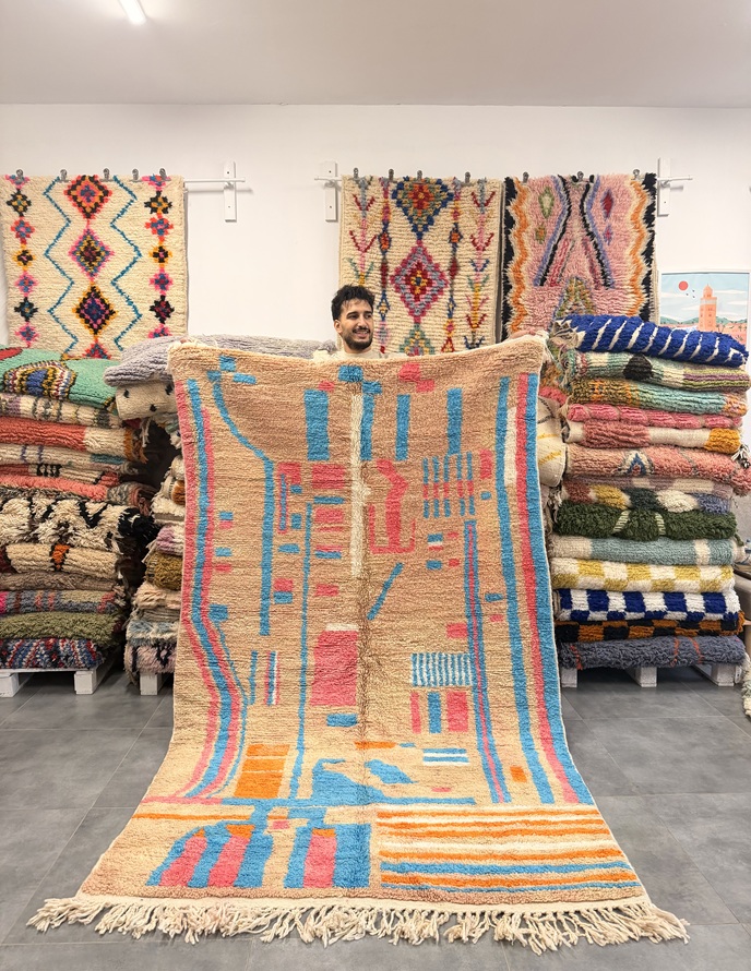 dywan wzór marokański