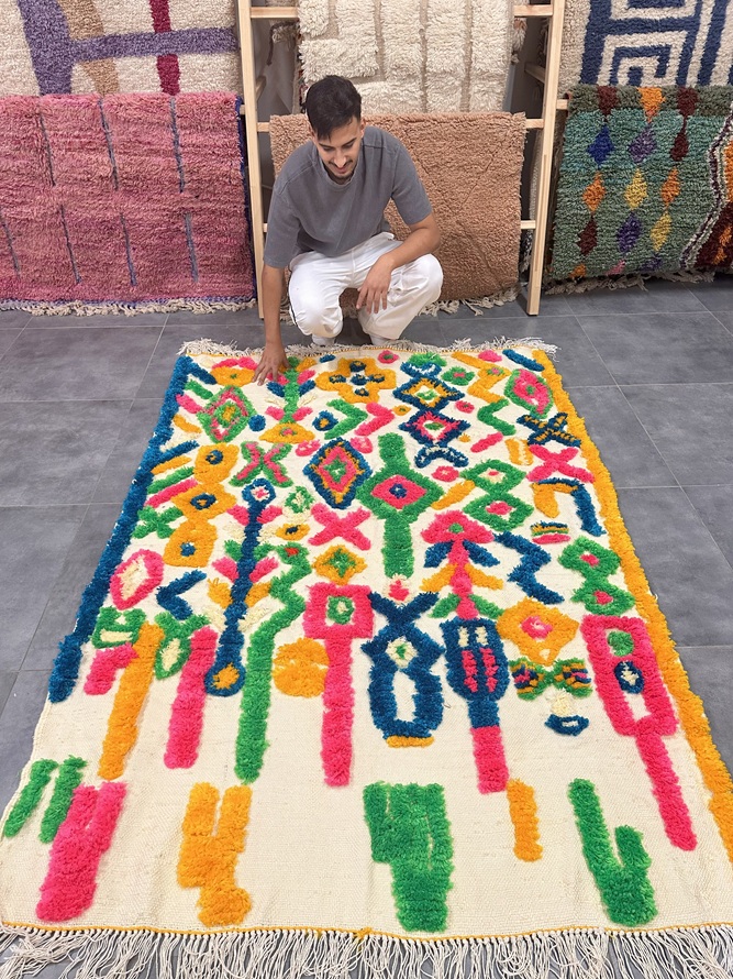 dywan marokańskie wzory