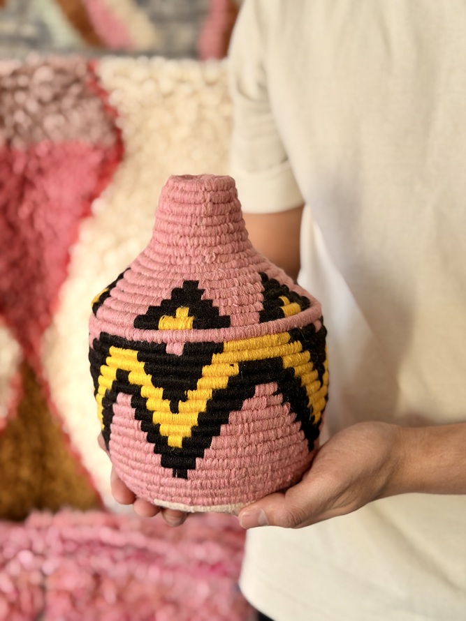 koszyk pleciony Maroko